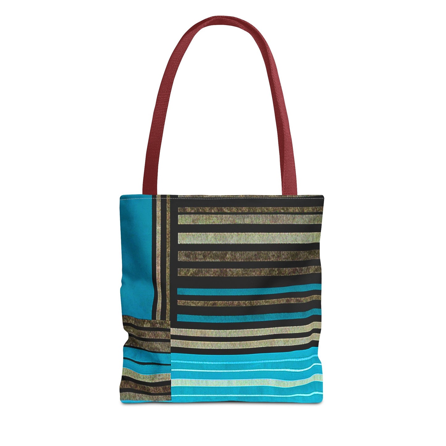 Madison Ave - Stylish Striped Tote Bag - Perfect for Work, Casual Outings & Everyday Use