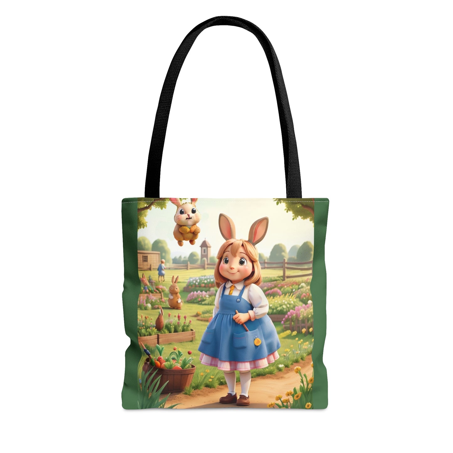 Turning into Rabbits Tote Bag (AOP)