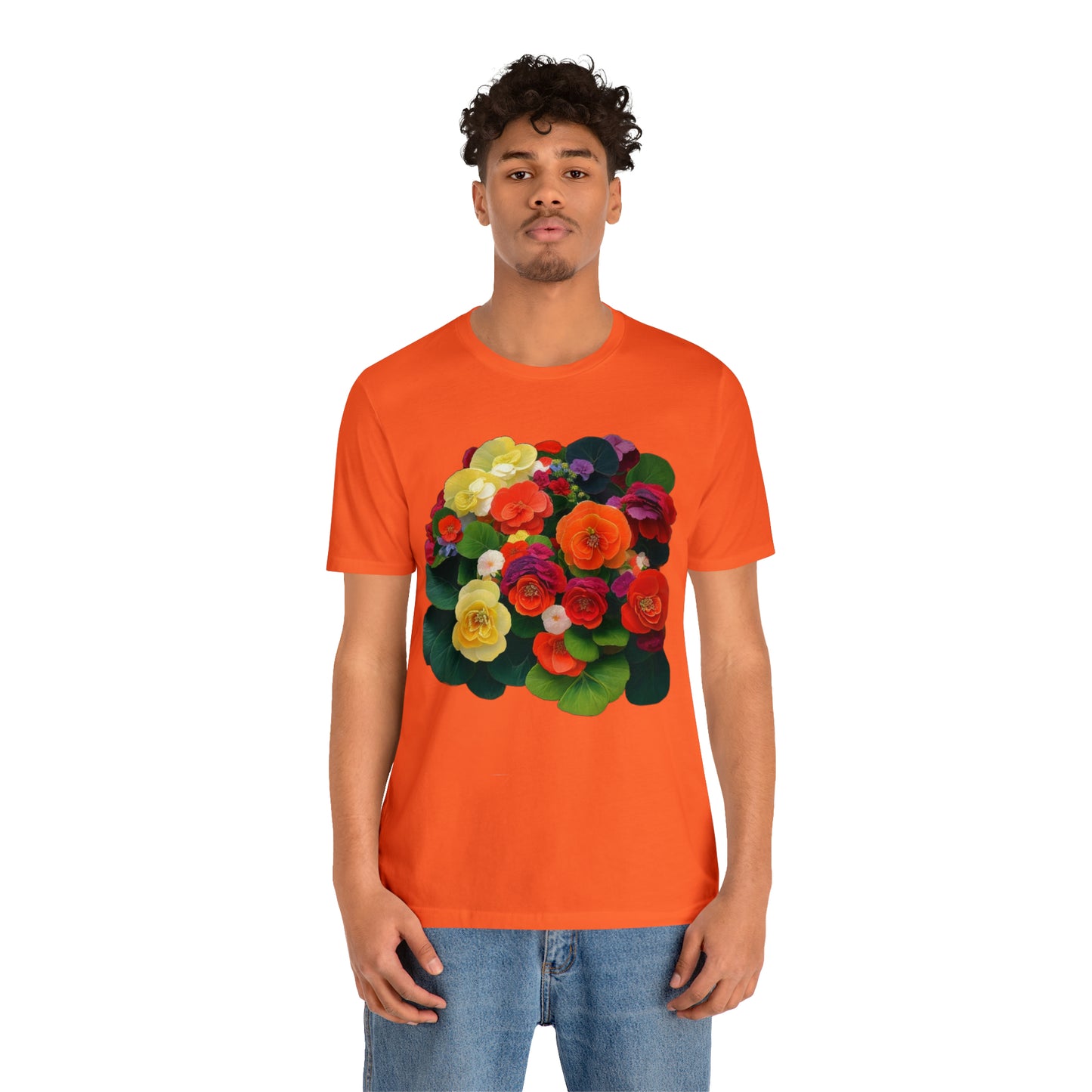 Begonia -- Unisex Jersey Short Sleeve Tee