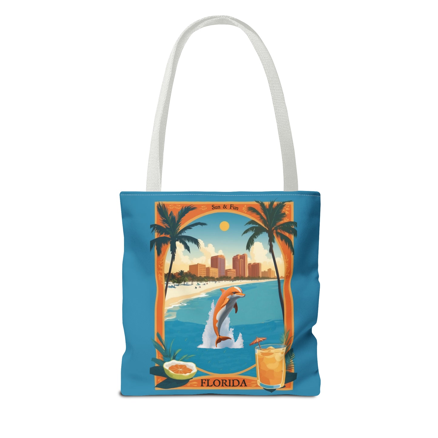 Florida USA Tote Bag (AOP)