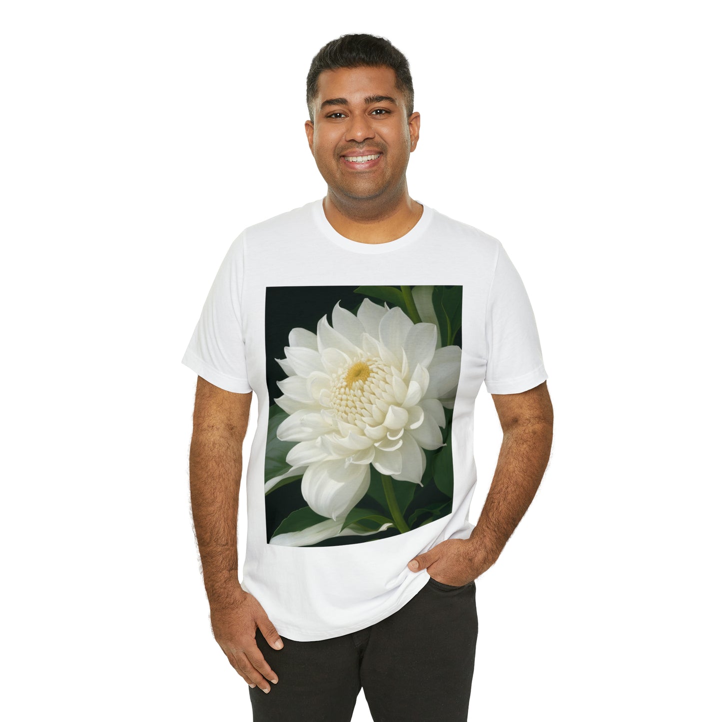 Dahlia -- Unisex Jersey Short Sleeve Tee