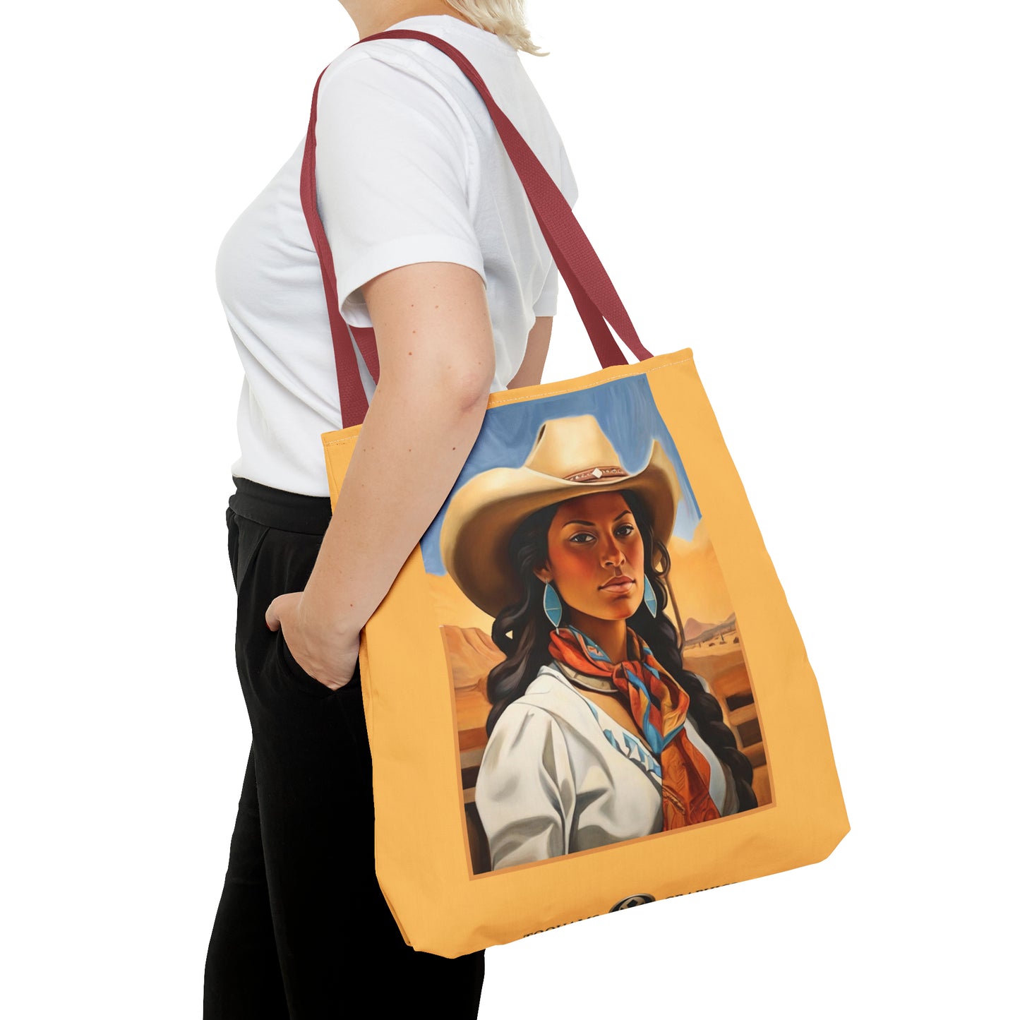 Cowgirl/boy Tote Bag (AOP)