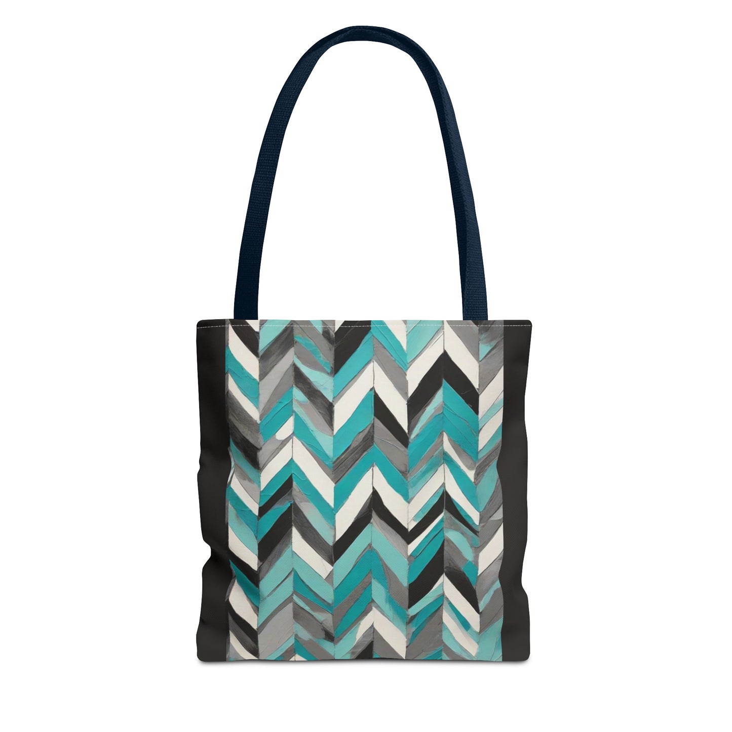 Chevron& Block Tote Bag (AOP)