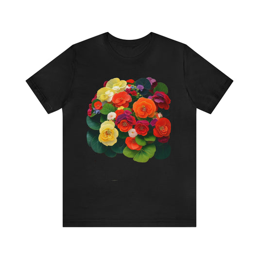 Begonia -- Unisex Jersey Short Sleeve Tee