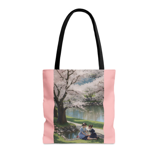 Cherry Blossom Tote Bag (AOP)