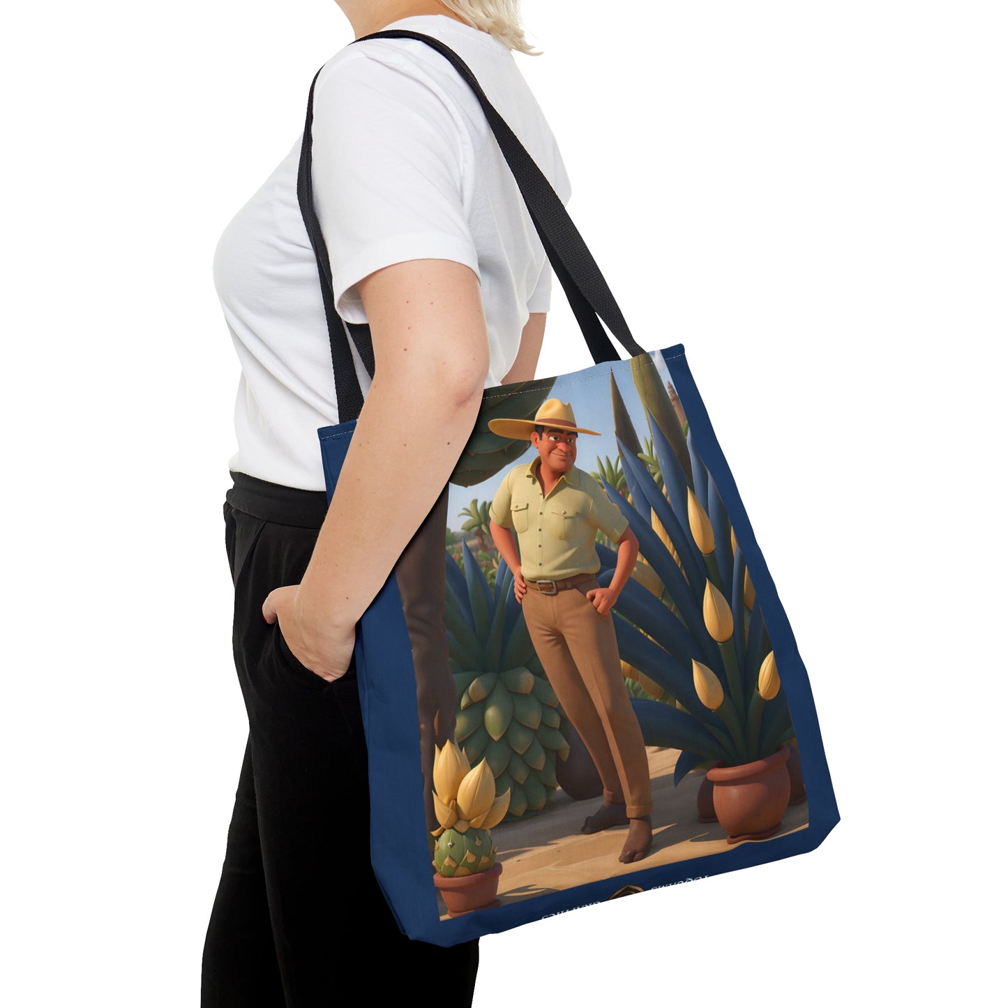 Blue Agave Tote Bag (AOP)