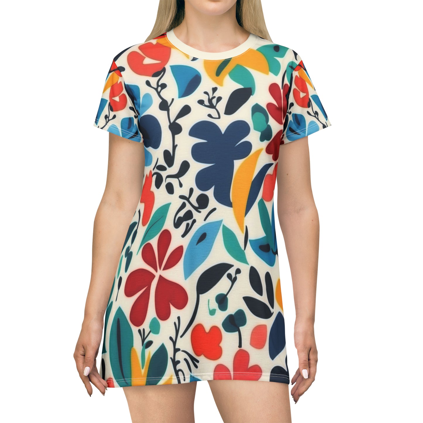 Henrietta --- T-Shirt Dress (AOP)