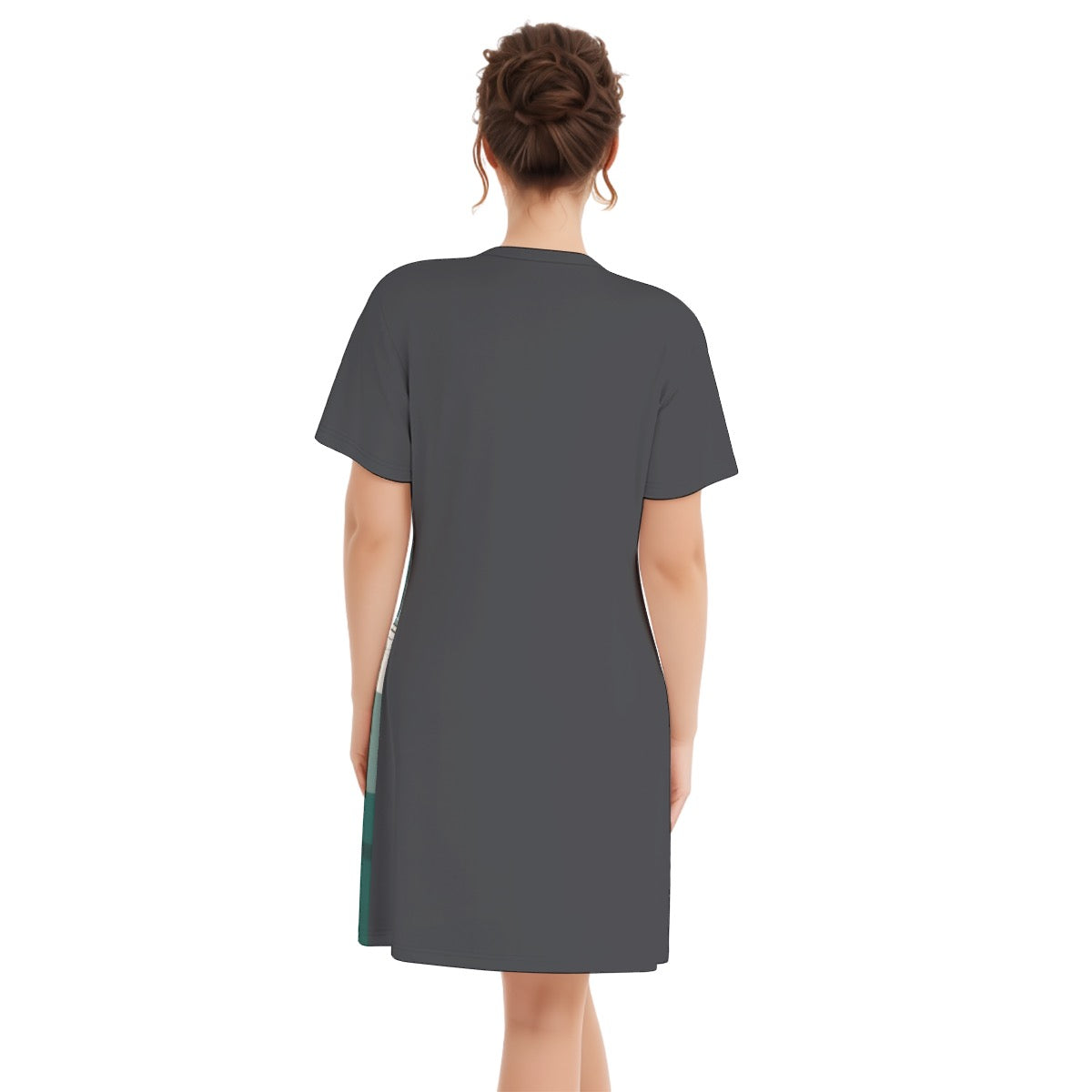 Wind -- Women's V Neck Dress 100% Cotton