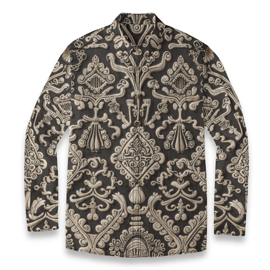 Paphos -- Men's 100% Cotton LS Shirt