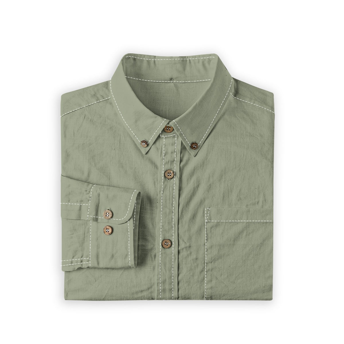 Artichoke -- Men's 100% Cotton LS Shirt