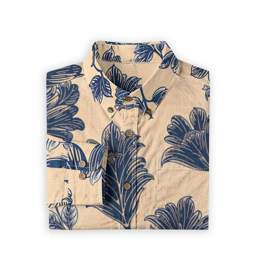Stroll -- Men's 100% Cotton LS Shirt
