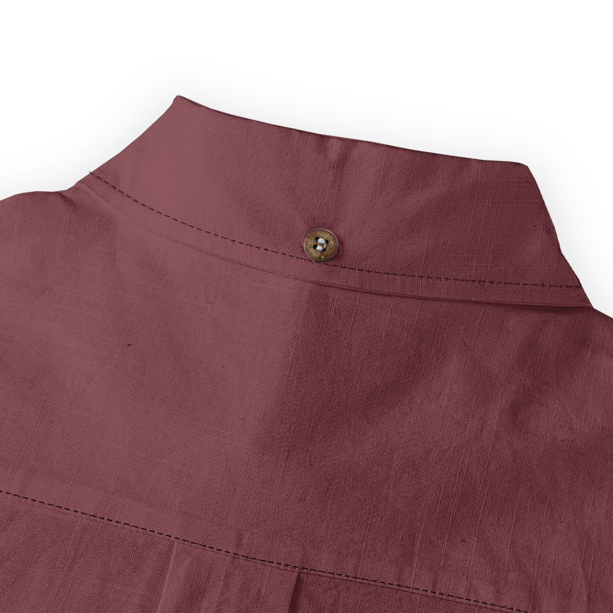 Red Wine -- Men's 100% Cotton LS Shirt