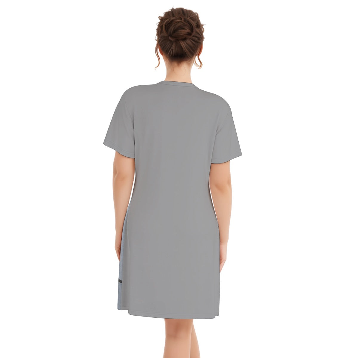 Office -- Women's V Neck Dress 100% Cotton