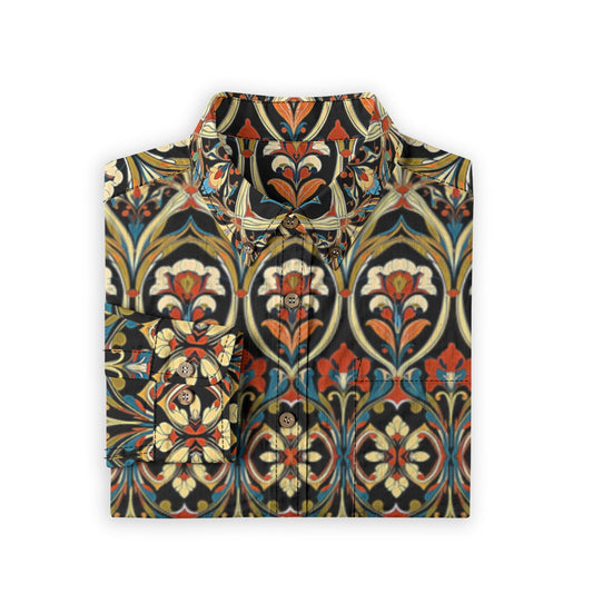 Lancelot -- Men's 100% Cotton LS Shirt
