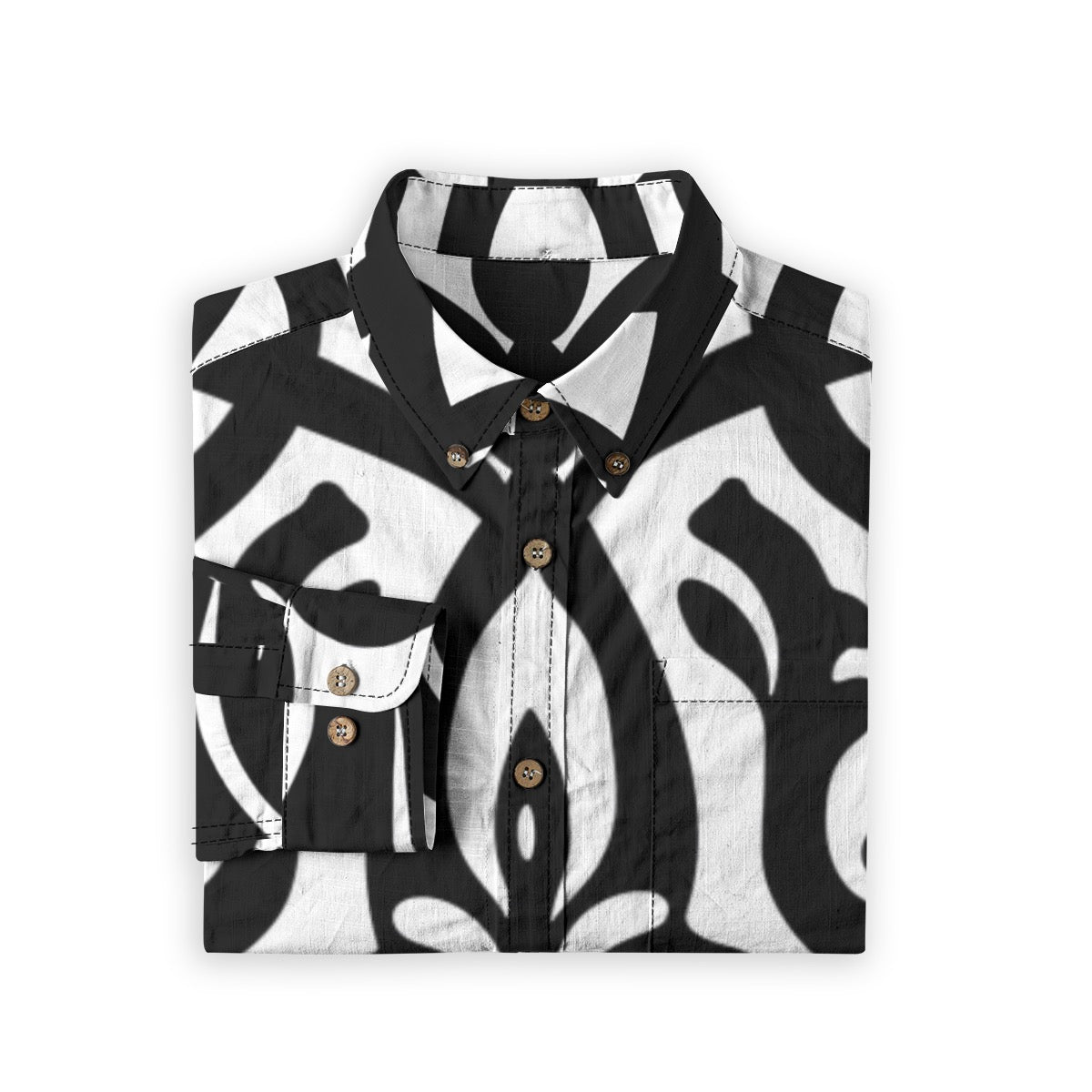 Orea -- Men's 100% Cotton LS Shirt