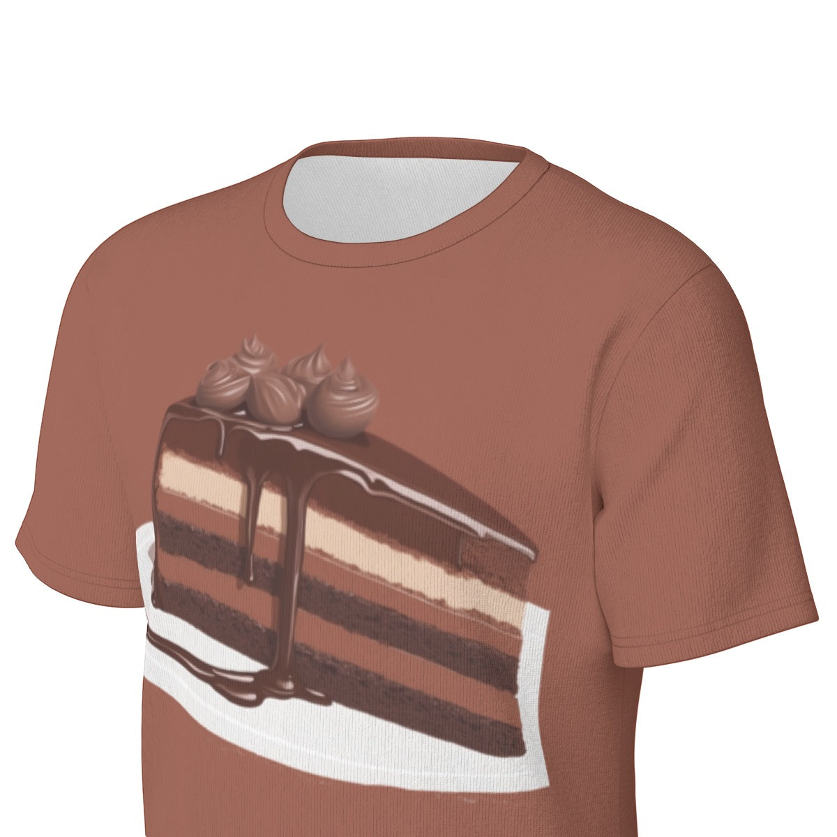 3X Chocolate -- Men's O-Neck T-Shirt | 190GSM Cotton