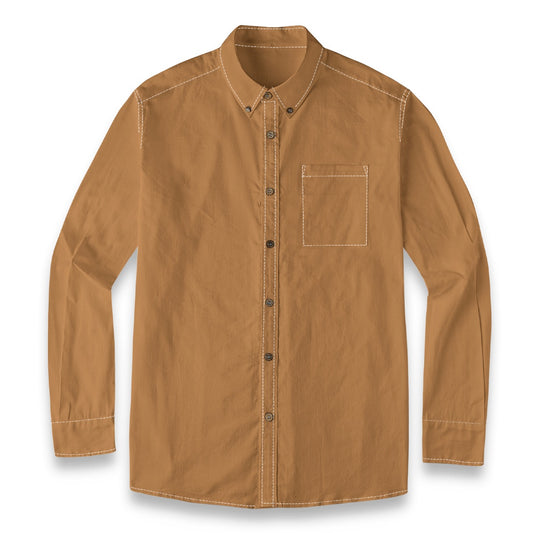 Copper -- Men's 100% Cotton LS Shirt