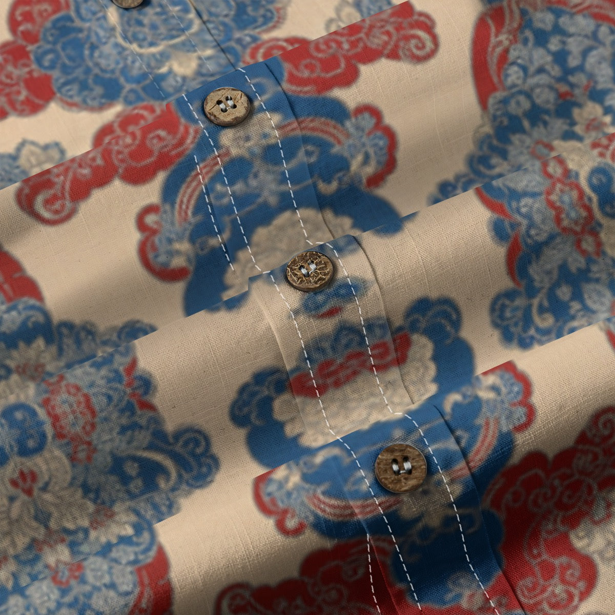 Jiang -- Men's 100% Cotton LS Shirt
