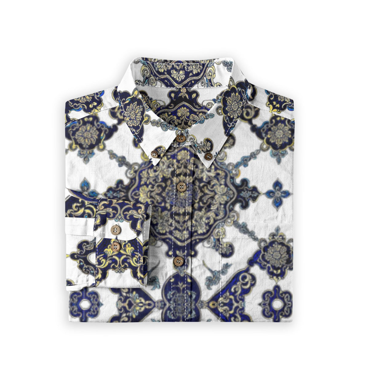 Milan -- Men's 100% Cotton LS Shirt