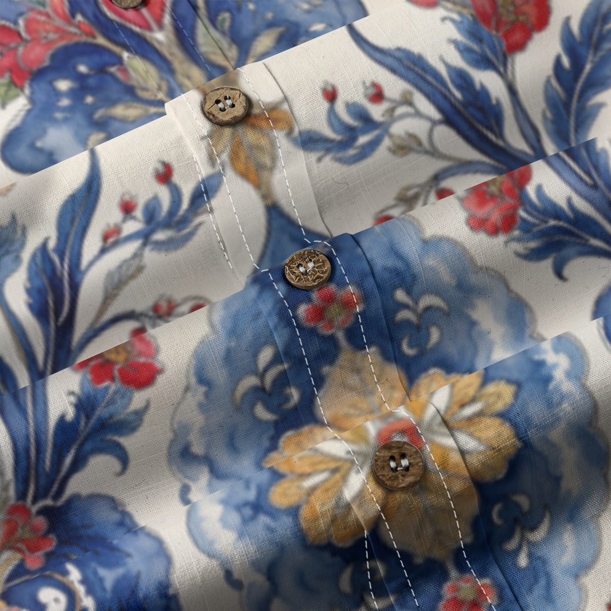 Lourdes -- Men's 100% Cotton LS Shirt