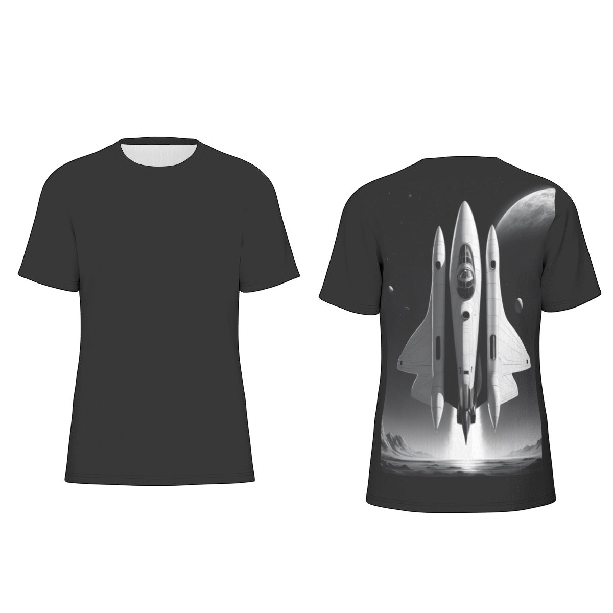 Blast-Off -- Men's O-Neck T-Shirt | 190GSM Cotton