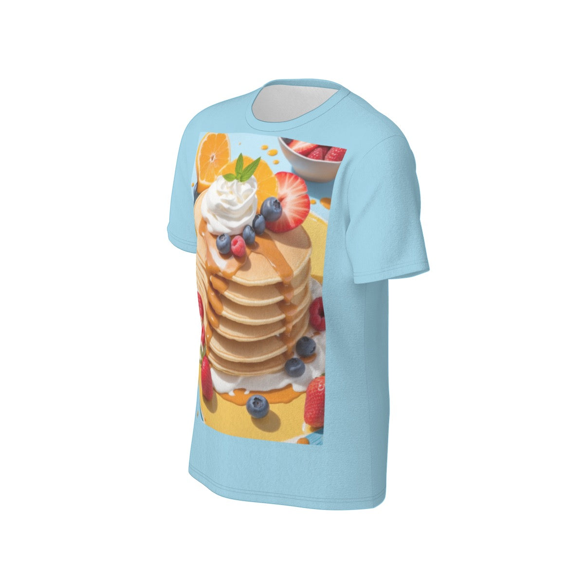 Pancakes -- Men's O-Neck T-Shirt | 190GSM Cotton