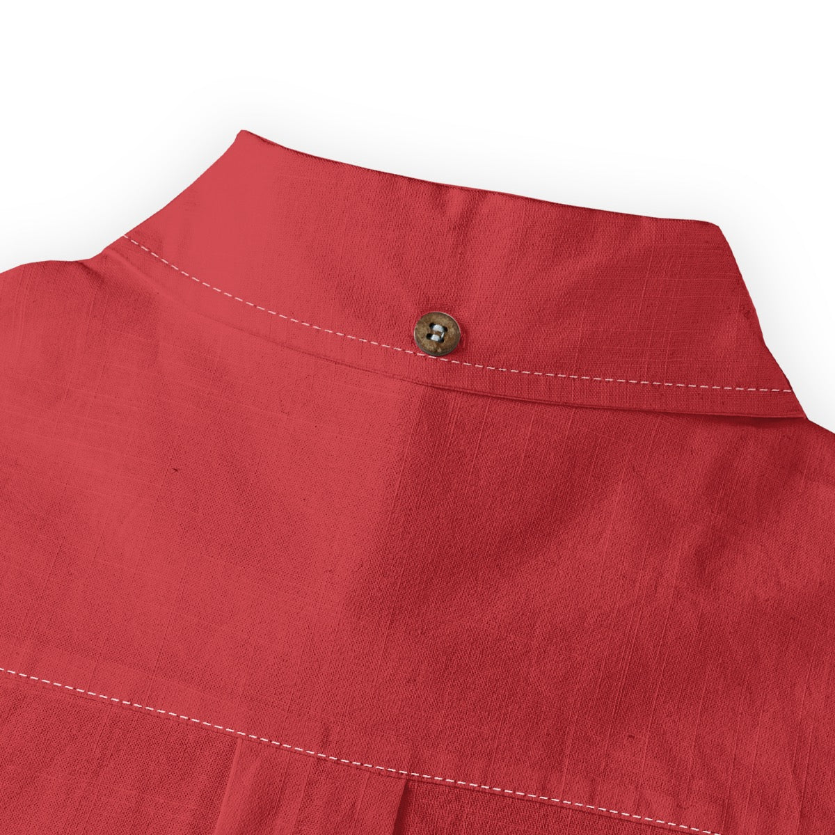 Red (Dark Vibrant) -- Men's 100% Cotton LS Shirt
