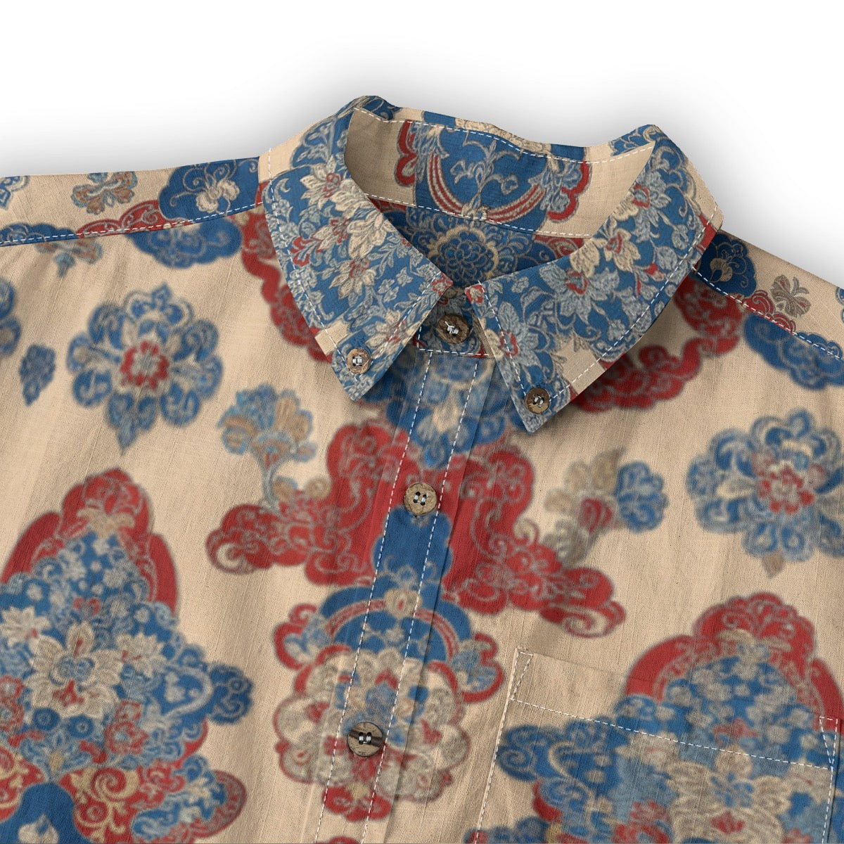 Jiang -- Men's 100% Cotton LS Shirt