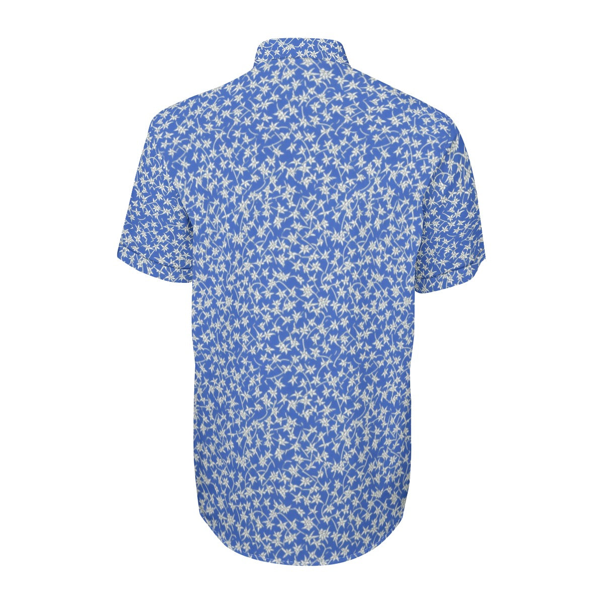 Blue & White -- Unisex Collared Shirt