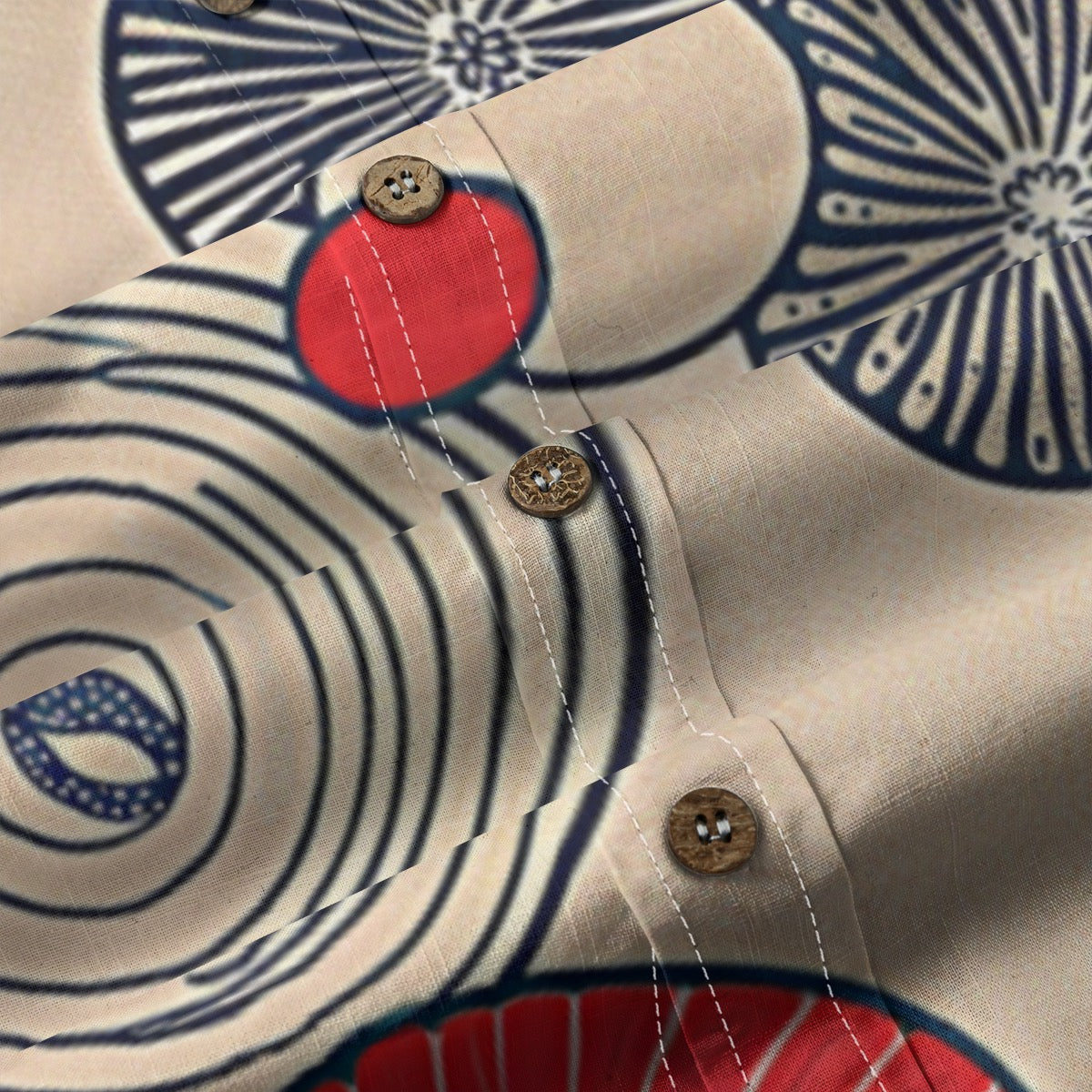 Cercles -- Men's 100% Cotton LS Shirt