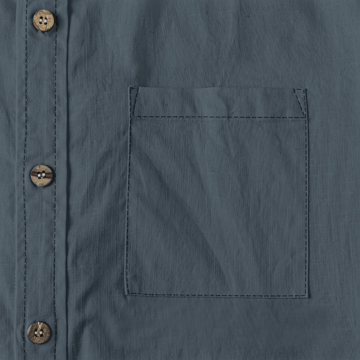 Charcoal -- Men's 100% LS Shirt