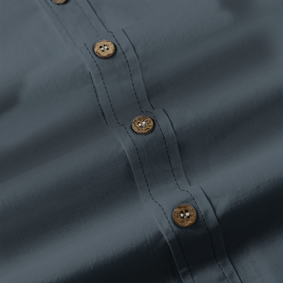 Charcoal -- Men's 100% LS Shirt