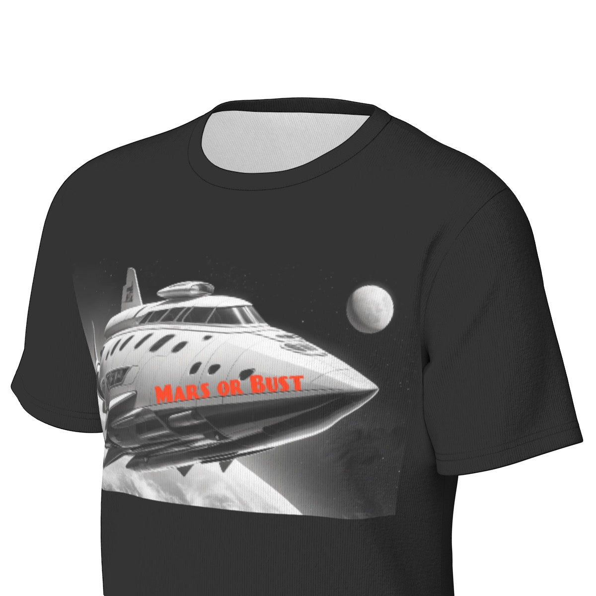 Mars or Bust -- Men's O-Neck T-Shirt | 190GSM Cotton