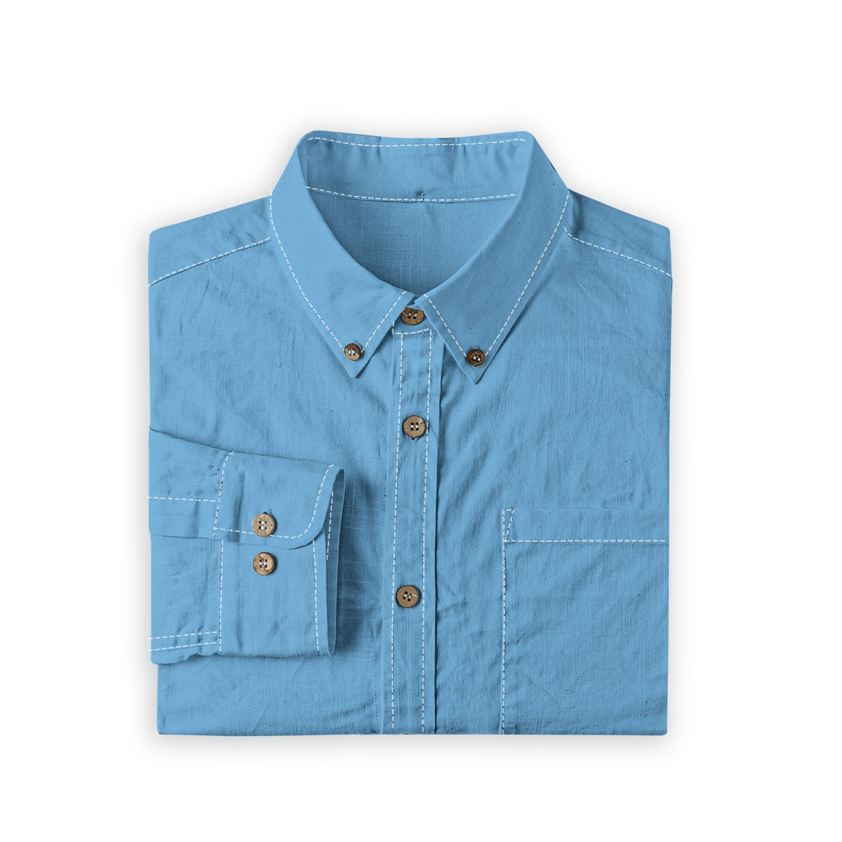 Carolina -- Men's 100% Cotton LS Shirt