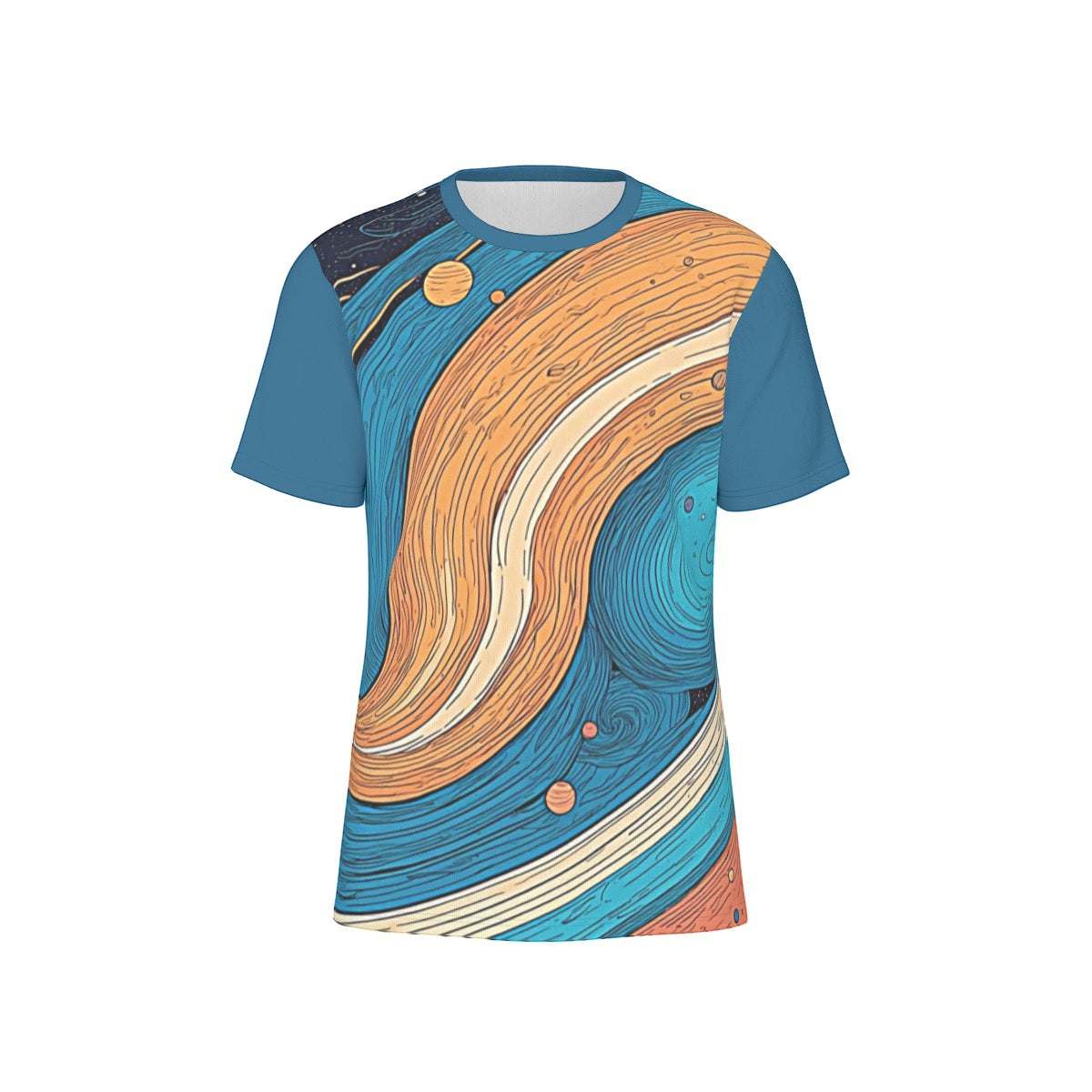 Space III -- Men's O-Neck T-Shirt | 190GSM Cotton