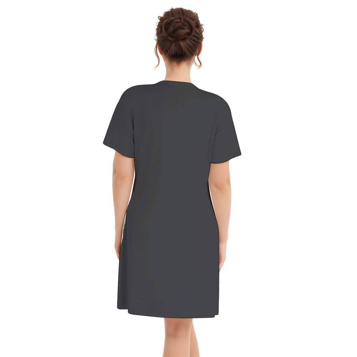 Chalk -- Women's V Neck Dress 100% Cotton