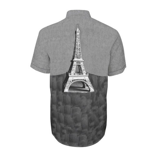 Paris -- Unisex Collared Shirt