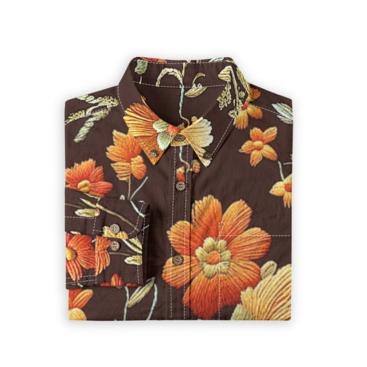 Mora -- Men's 100% Cotton LS Shirt