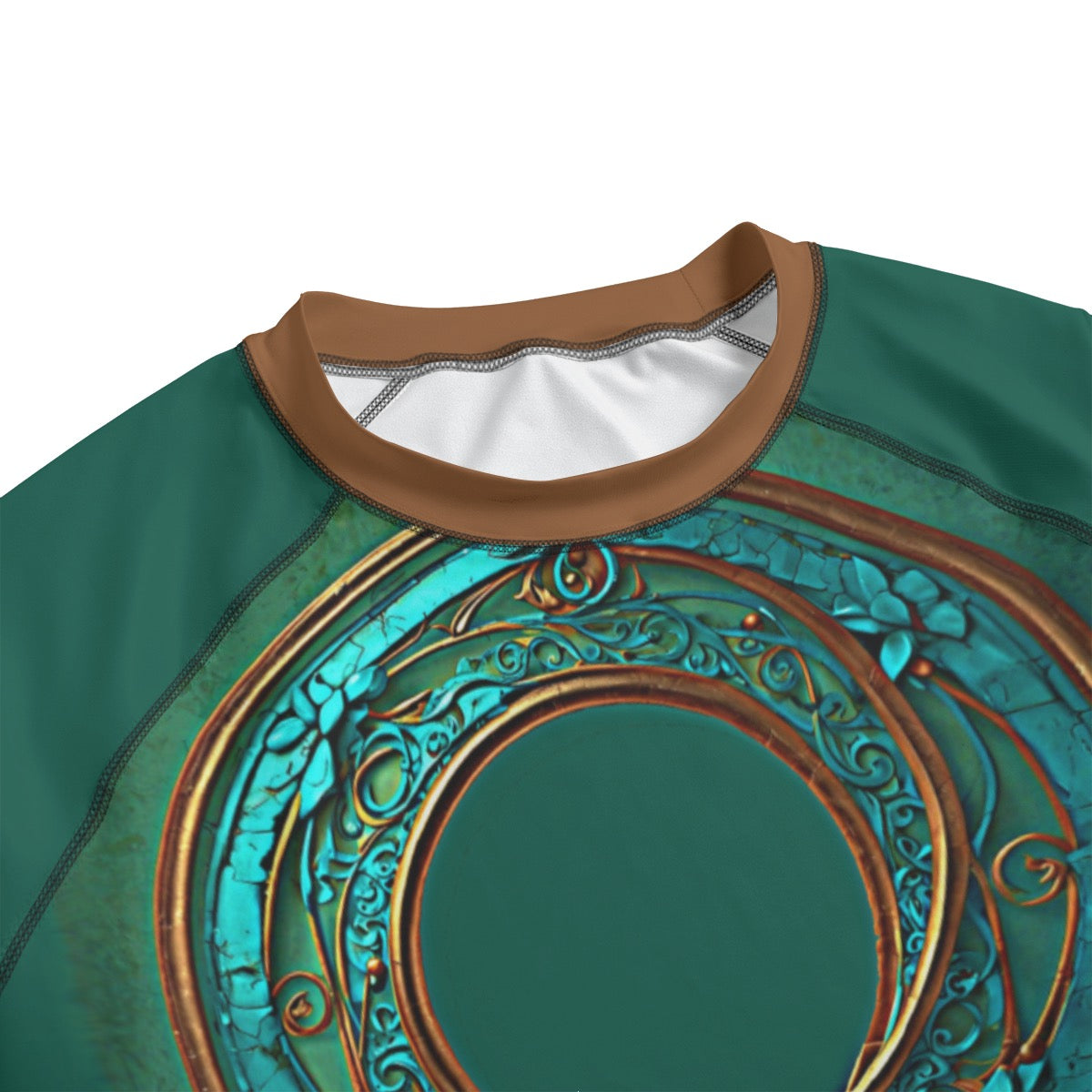 Emerald Gate -- Unisex Yoga Sports Short Sleeve T-Shirt