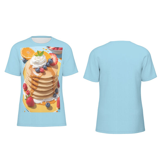 Pancakes -- Men's O-Neck T-Shirt | 190GSM Cotton