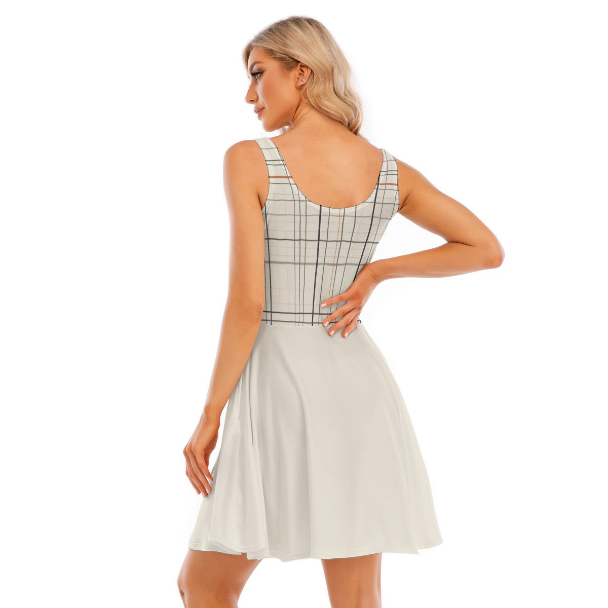 Grid -- Women's Tank Vest Dress