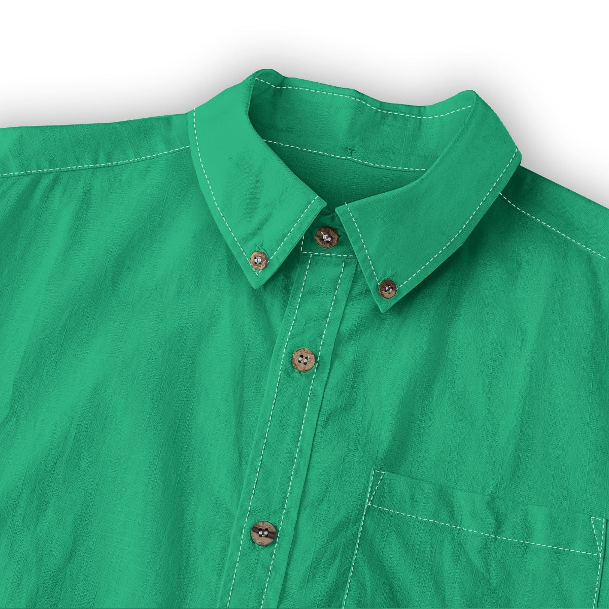 Jade -- Men's 100% Cotton LS Shirt