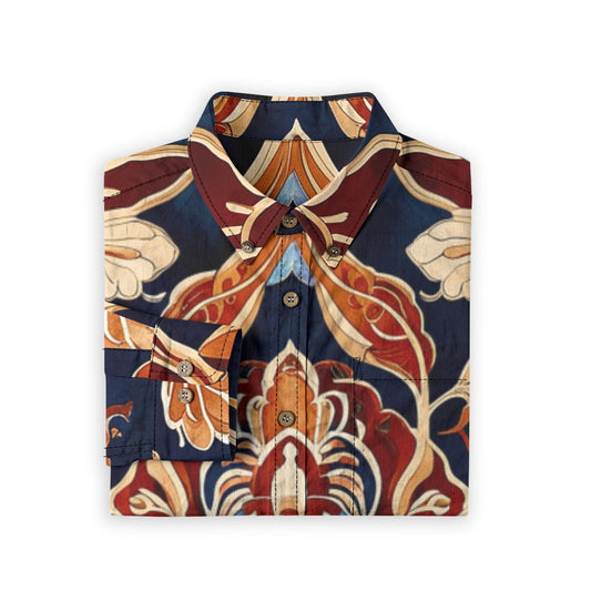 Hamilton -- Men's 100% Cotton LS Shirt