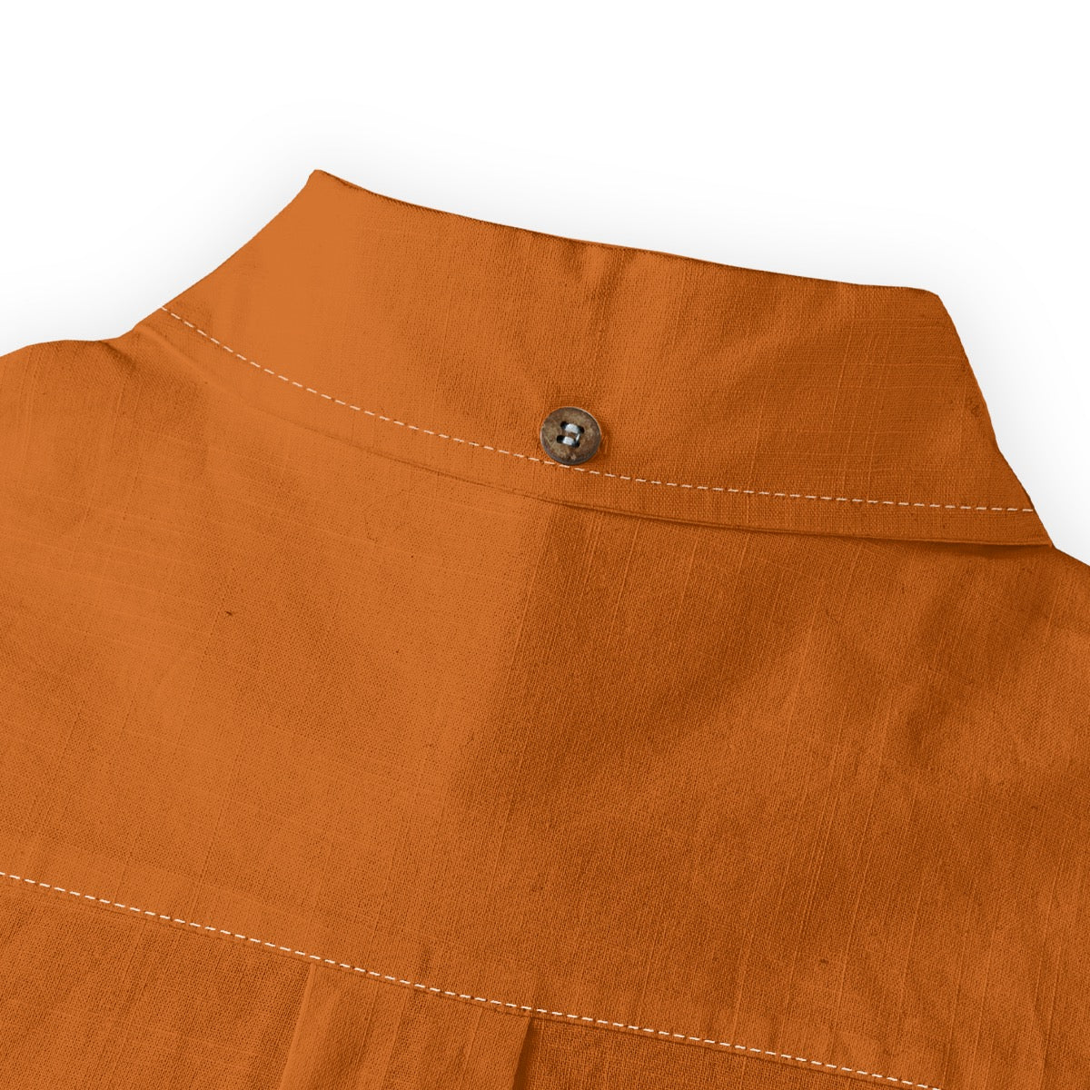 Burnt Orange -- Men's 100% Cotton LS Shirt