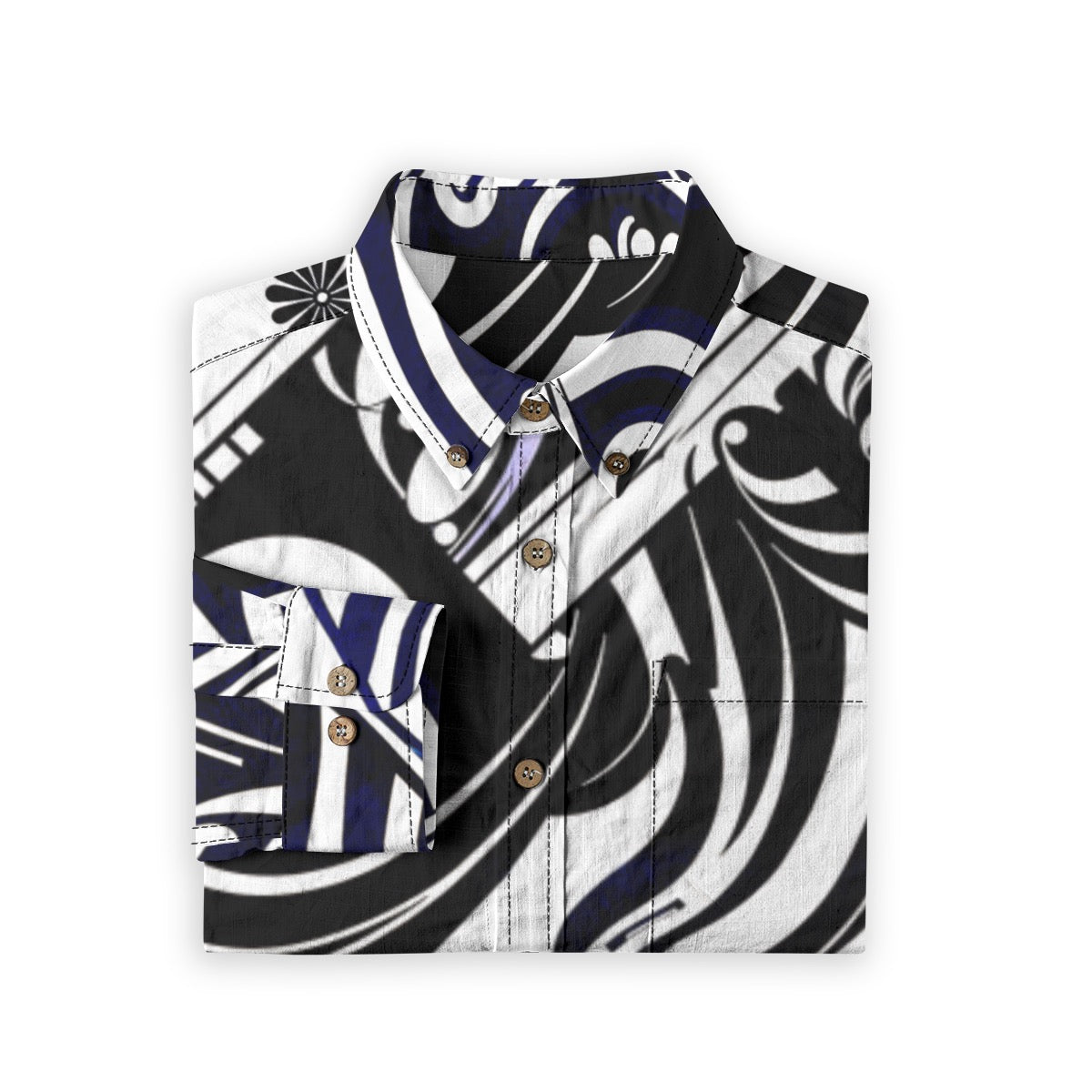 Draft -- Men's 100% Cotton LS Shirt