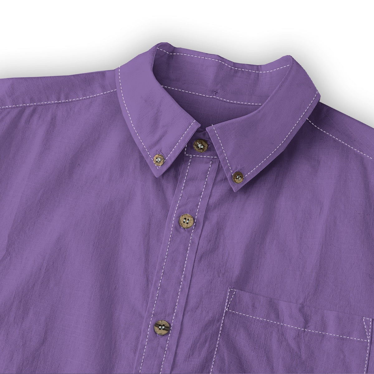 Lavender (Deep) -- Men's 100% Cotton LS Shirt
