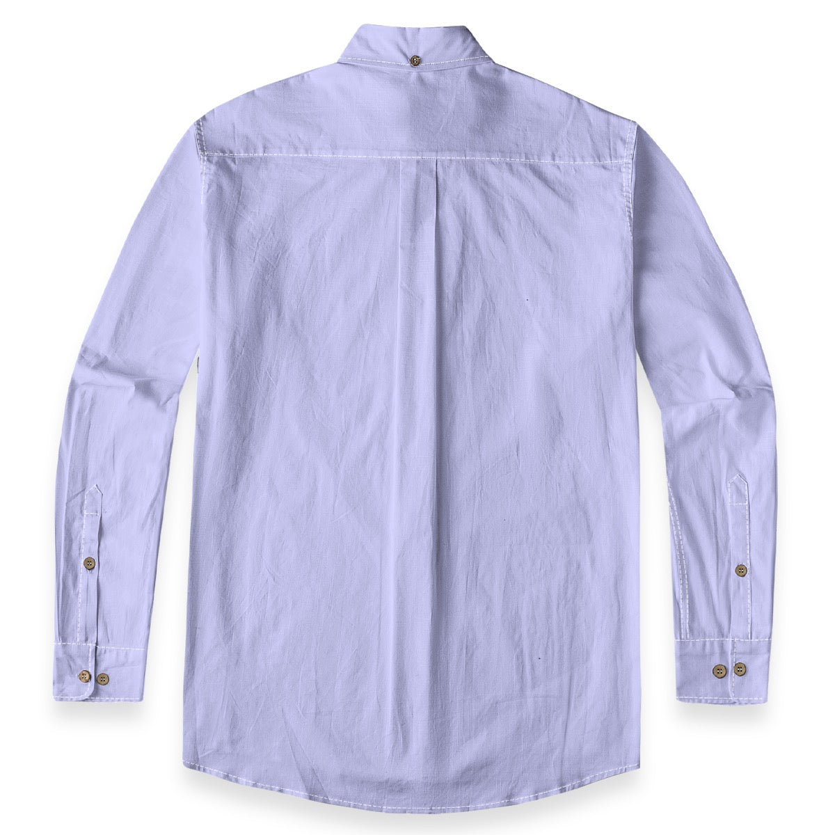 Periwinkle -- Men's 100% Cotton LS Shirt