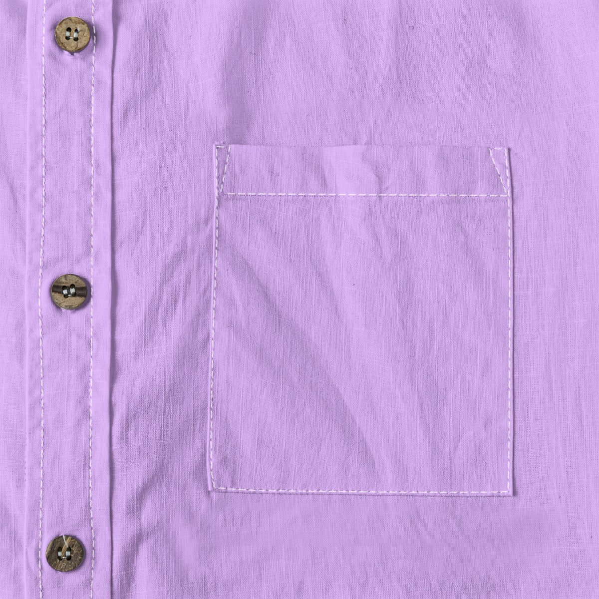 Mauve -- Men's 100% Cotton LS Shirt
