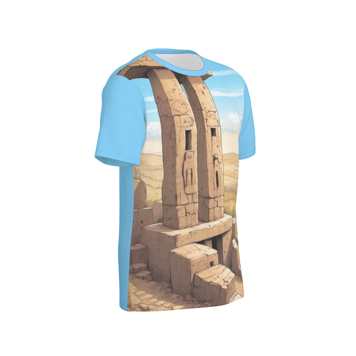 Göbeklitepe -- Men's O-Neck T-Shirt | 190GSM Cotton