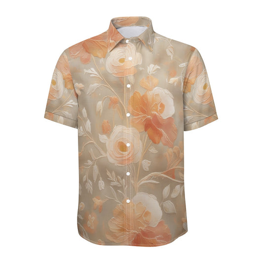 Pale Rose -- Unisex Collared Shirt